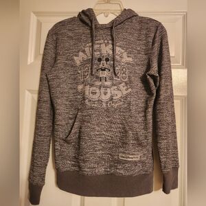 Walt Disney World Disney Parks Gray Mickey Mouse Hoodie Womans Size Xs